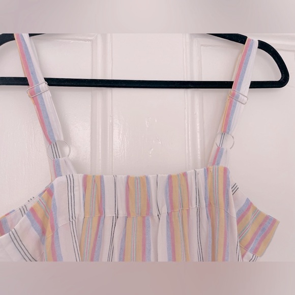 NWOT Label Of Love Striped Cotton Tiered Midi/Maxi Dress - Small - Picture 7 of 9